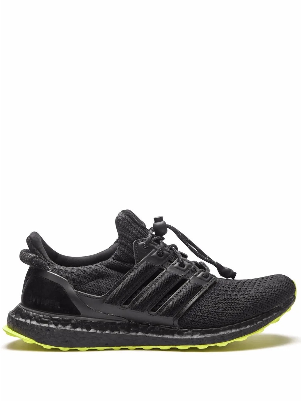 Adidas X IVY Park Ultraboost black with Neon Yellow Sole sneakers